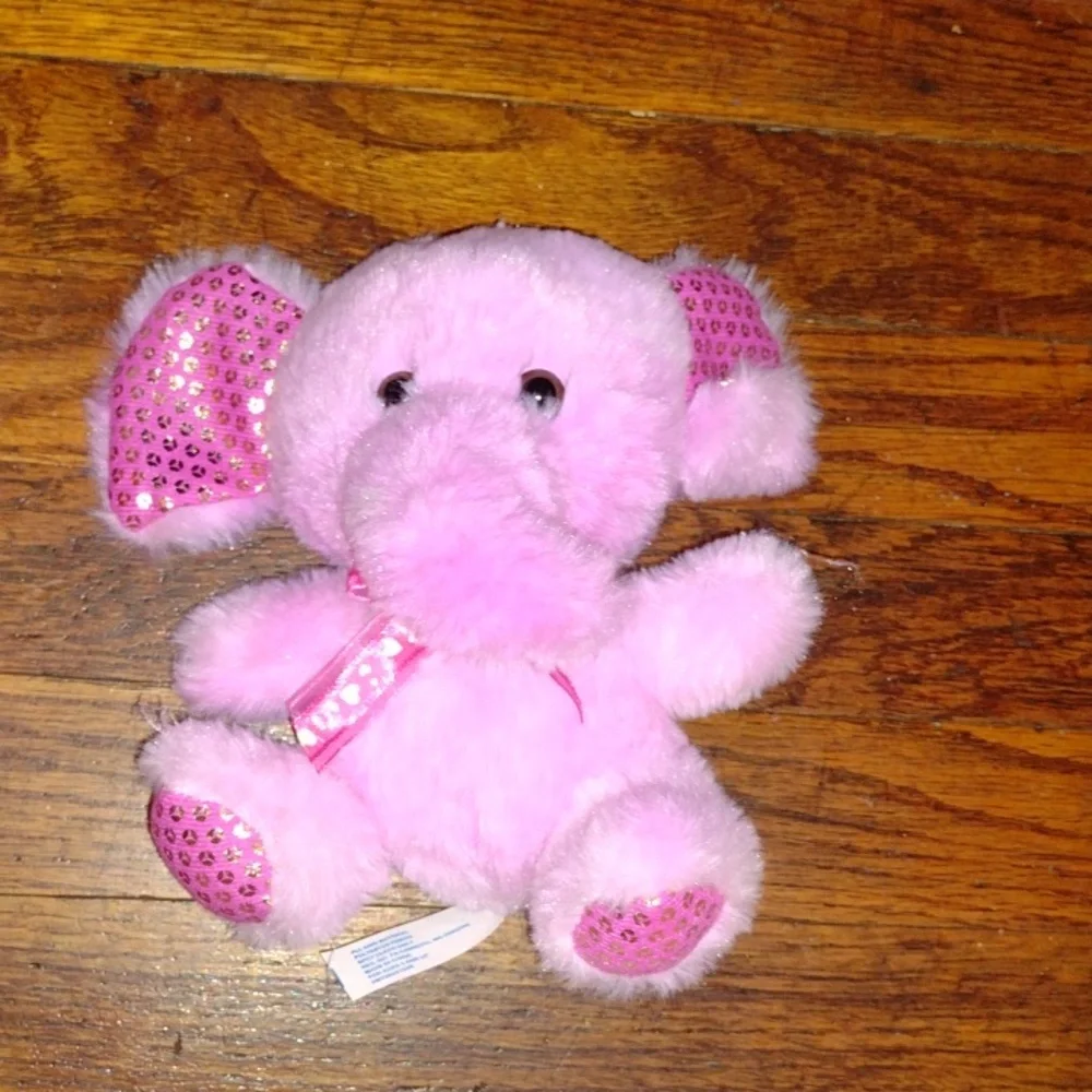 Hug N Luv Pink Elephant Plush Toy